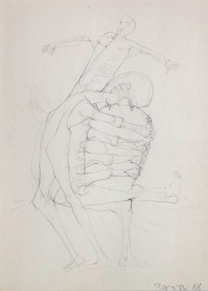 Zdzisław Beksiński (1929-2005), Bez tytułu, 1988