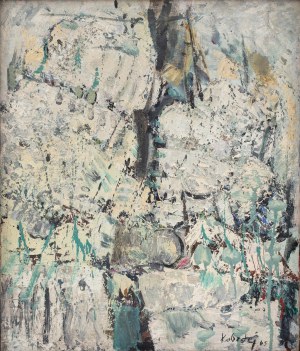 Aleksander Kobzdej (1920-1972), Szczelina, 1965