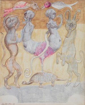 Jan Lebenstein (1930-1999), Hermafrodyta, 1963