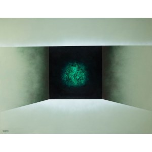 Witold Kaczanowski (1932-2025), From the series Green Hole, 2022