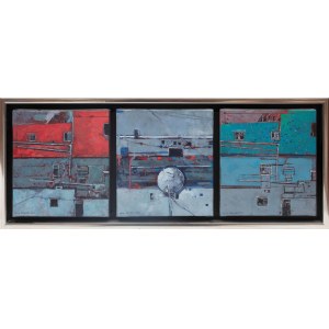 Artur Przebindowski (nato nel 1967), Senza titolo (trittico), 2016