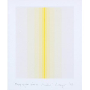 Andrzej Gieraga (b. 1934), Progression of tone, 2009