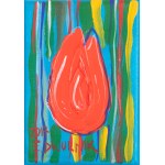 Edward Dwurnik (1943-2018), Tulip, 2017