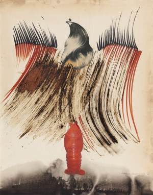 Lucjan Mianowski (1933 Strzemieszyce - 2009 Poznań), Bez tytułu, 1965