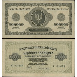 Poland, 500,000 Polish marks, August 30, 1923, F
