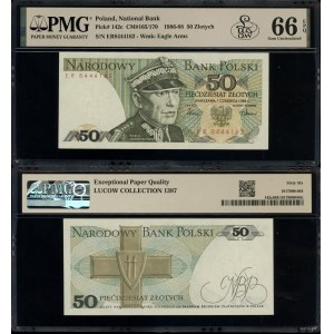 Polonia, 50 zloty, 1° giugno 1986, ER