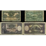 Lithuania, set: 10 and 100 litas, 1927-1928