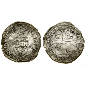 Poland, douzain, 1587 B, Rouen