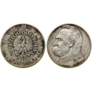 Polonia, 10 zloty, 1938, Varsavia
