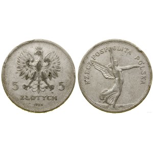 Poland, 5 zlotys, 1928, Warsaw