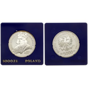 Polska, 5.000 złotych, 1989, Warszawa