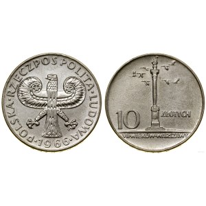 Polska, 10 złotych, 1966, Warszawa