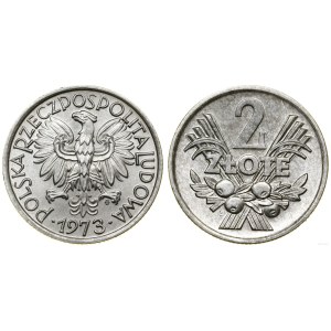 Poland, 2 zlote, 1973, Warsaw