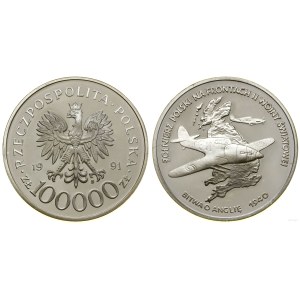 Polska, 100.000 złotych, 1991, Warszawa