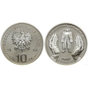 Poľsko, 10 zlotých, 1998, Varšava