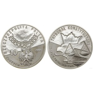 Poľsko, 10 zlotých, 2001, Varšava