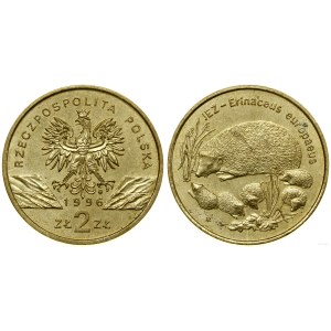 Poľsko, 2 zloté, 1996, Varšava