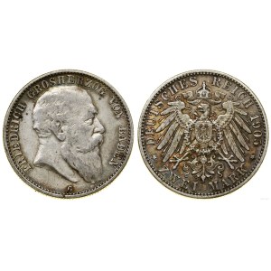 Germany, 2 marks, 1905 G, Karlsruhe