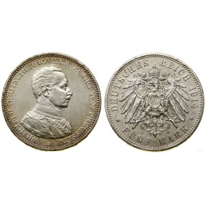 Niemcy, 5 marek, 1914 A, Berlin