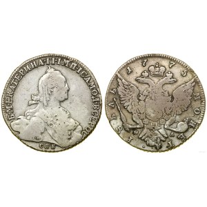 Russia, ruble, 1775 СПБ ФЛ, St. Petersburg