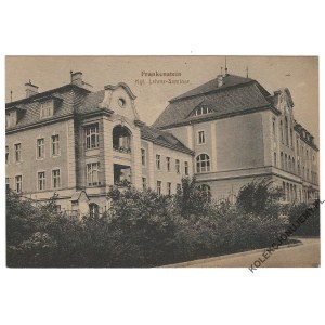[ZĄBKOWICE ŚLĄSKIE. Seminarium] Frankenstein. Kgl. Lehrer-Seminar. Wyd. Fritz Wolf