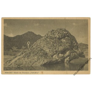 PIENINY. The Kotuńka Rock on the Dunajec River. Published by Jerzy Walla, Gliwice