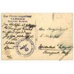[TARNÓW. Ulica Wałowa. Tramwaj] Tarnów. Walowastrasse [Stempel Der Finanzinspekteur Tarnow Distrikt Krakau]