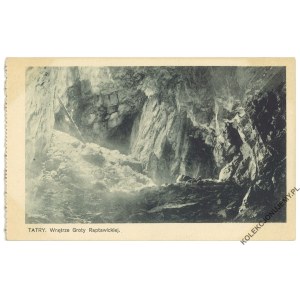 LES TATRAS. L'intérieur de la grotte de Raptawicka [grotte]