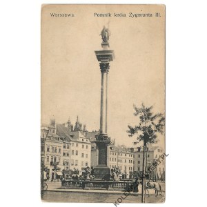 WARSAW. Monument to King Sigismund III. Published by A. Chlebowski &amp; Co.