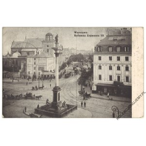 WARSAW. The Column of Sigismund III. Published by Chlebowski and Michałowski, ŚWIT Publishing House, Warsaw
