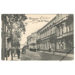 WARSAW. Hr. Berga Street. Published by B. Rzepkowicz