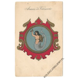 [WARSAW. Coat of Arms. The Mermaid] Coat of Arms of Warsaw