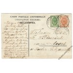 [WARSAW. Adam Mickiewicz Monument] National March, November 5, 1905 [postmark: Rivne, Volhynia]