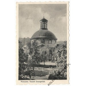 WARSAW. The Evangelical Church. Published by K. Wojutyński