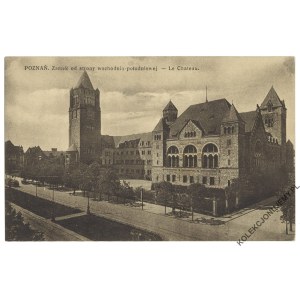 POZNAŃ. The castle from the southeast