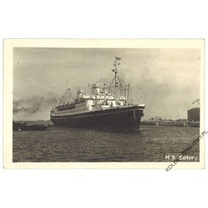 The MS Batory. Published by Fotoplastyka, Gdańsk