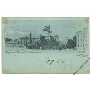 [UKRAINE. Kyiv. Monument to Bohdan Khmelnytsky]