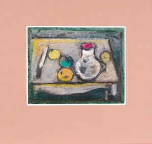 Eugeniusz TUKAN-WOLSKI (1928-2014), Martwa natura na stole