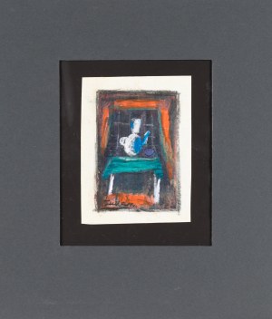 Eugeniusz TUKAN-WOLSKI (1928-2014), Martwa natura na stole
