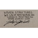 Jakub Gasiecki (ur. 2000, Warszawa), WS LN 01 z cyklu Woven structures, 2026