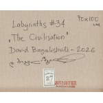 David Bagalishvili (ur. 1963, Gruzja), Labyrinths #34, 2026