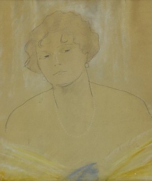 Stefan NORBLIN (1892-1952), Portret młodej kobiety