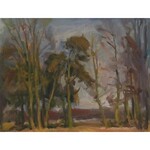 Juliusz KRAJEWSKI (1905-1992), Cztery obrazy z cyklu „Wiosna w Świdrze”