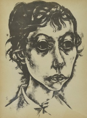 Ignaz EPPER (1892-1969), Mädchenkopf, 1919