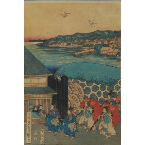 Ando (Utagawa) HIROSHIGE (1797-1858), Swaty