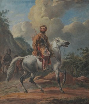 Aleksander ORŁOWSKI (1777-1835) - według, Tatar na koniu