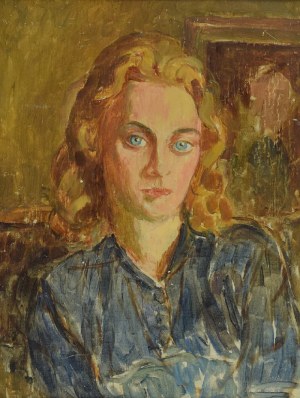 Leonard PĘKALSKI (1896-1944), Portret p. Dziewanny Lipkowej