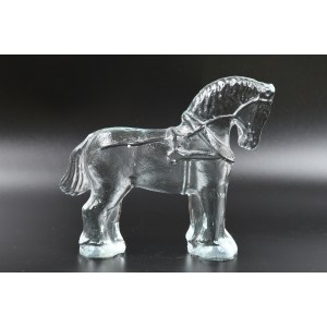 Bertil VALLIEN (1938-), HORSE Figurine - Kosta Boda - Sweden - 1970s