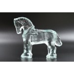 Bertil VALLIEN (1938-), HORSE Figurine - Kosta Boda - Sweden - 1970s