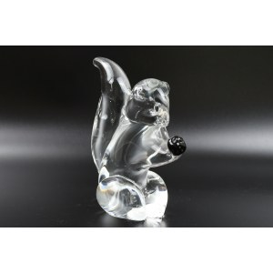 SQUIRREL Paperweight - FM Konstglas - Sweden - 2nd half of the 20th century